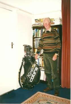 Sunday night with Justin's clubs